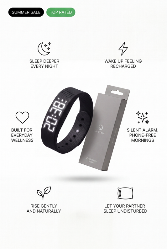 DreamLabs Silent Alarm — Black