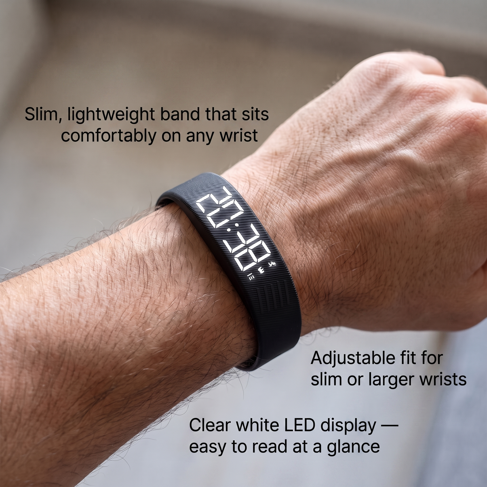 DreamLabs Silent Alarm — Black